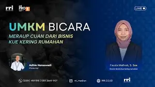 UMKM BICARA, kali ini  akan membahas tema : 