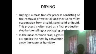 Introducrion to Mass Transfer Operations