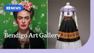 Bendigo Art Gallery exhibits Frida Kahlo personal items | ABC News