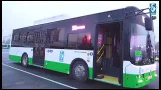 В Бишкек прибыли 124 новых автобуса
