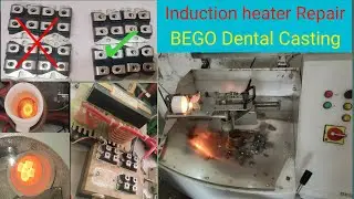 how to induction heater Repair/ induction heating|induction casting|induction dental casting repair