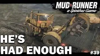 He's Not A Happy Colonel | Spintires MudRunner Hardcore Gameplay #39