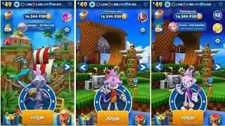 Sonic Dash - Sir Pecival vs Blaze Lunar vs Blaze