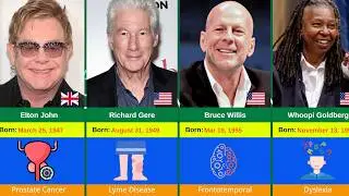 Famous Celebrities FIGHTING Chronic Diseases EXPOSED!