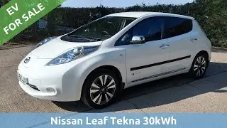SOLD: Nissan Leaf Tekna 30kWh, very low mileage and a great battery pack SoH