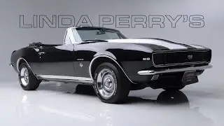 FIRST LOOK - Linda Perry's 1967 Chevy Camaro Convertible - BARRETT-JACKSON 2026 SCOTTSDALE AUCTION