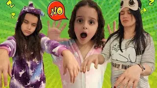 Marina e Elisa e a história engraçada da sonâmbula que não quer acordar