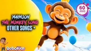 Maimoon the Monkey 🐒🎶 | Fun & Silly Monkey Song for Kids | Animal Songs