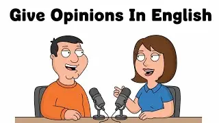 How to Give Simple Opinions in English | Easy Conversation Practice
