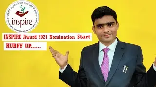 inspire Award science projects 2021|| nomination started Hurry up.