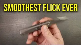 The JetFlick Titanium Knife Might Be the Smoothest Ever!