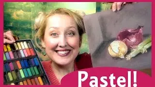 Beginner Pastel Painting Tutorial: Onions