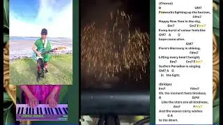 Fireworks in Surfers Paradise #original #song #lyrics #youtube #musician #piano #keyboard #newyear 