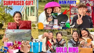 WE NEVER EXPECTED THESE GIFTS 😱 || सुनको औंठि नै Gift पाईयो त 🤗 || Colors Challenge Gone Wrong 