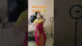 Desi mom zumba 🤣 40+stay fit and happy #zumba #dance @MrBeast2