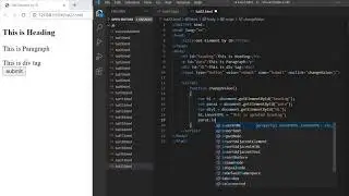 22. Use of getElementById() in JavaScript |  JavaScript tutorial for beginners in Hindi