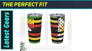 Zimbabwe Flag Water Bottle: Stay Hydrated in Style!