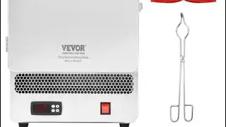 Vevor tabletop burnout kiln temperature settings explained