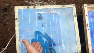Solar Panel Gets Destroyed