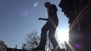 Backyard Slackline #1