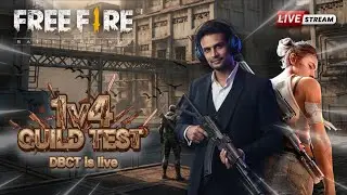 FREE FIRE LIVE GUILD TESTING | GUILD TEST LIVE | FF LIVE GUILD TEST #freefireshortslive #giveaway