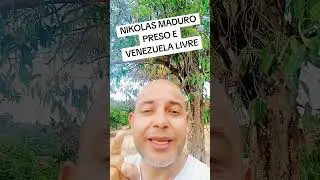 NIKOLAS MADURO PRESO  E VENEZUELA LIVRE #VIRAL #Not&iacute;cia #NOVIDADE #politica