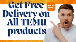 How to get free shipping on temu 2024 | How to get free delivery on all temu products