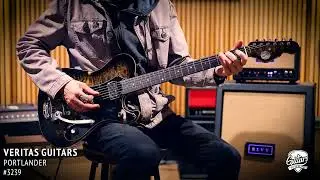 Veritas Portlander | Swamp Ash & Quilted Maple | BearCats Humbuckers & Bigsby | #3239