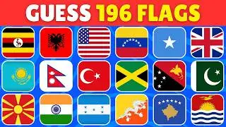 Guess All the 196 Flags of the World 🚩| Guess the Country Flag Quiz 2026