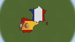 Building a Map of Europe - Part 3 Andorra, France and Monaco