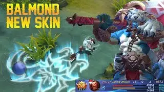 BALMOND NEW SKIN Bestial Might or Barbaric Might Gameplay | New Elite Skin - Mobile Legends