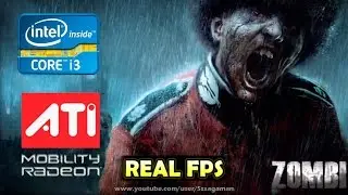 HP ProBook: ATi M. HD 5470 - i3 370M | Gaming test #9: ZOMBI