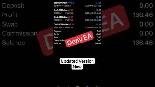 Robotic Trading | Deriv Bot | Boom and Crash | #stockmarket #forex #btc #robotictrading #robot #usdt