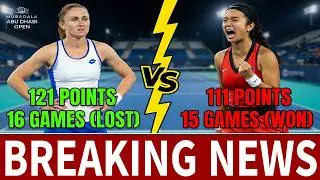 THE IMPOSSIBLE COMEBACK: Eala Survives 17 Break Points to Shock Sasnovich!