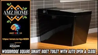 Describing WOODBRIDGE Square Smart Bidet Toilet with Auto Open & Close, Amazon