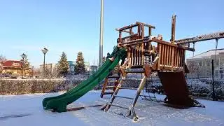 Winter Playground for Kids
