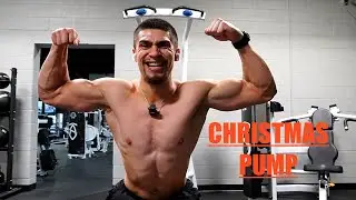Christmas Calories Go Straight to Chest ⚔️ | Pump Day Workout