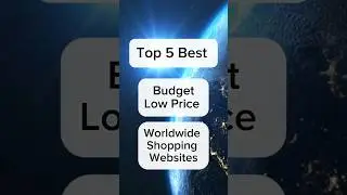 Top 5 Best Budget Low Price Worldwide Shopping Websites #apps #azhar_tech #Shorts #websites