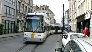 Ghent Belgium Trams
