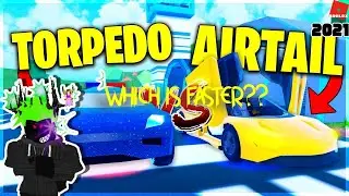 TORPEDO VS AIRTAIL |Roblox-Jailbreak|Which is faster??