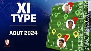 📈💯 Equipe Type de AOUT 2024 #football #foot