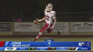 Friday Frenzy Week 10: Loudon at Walker Valley