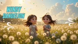 WINDY DANDELION #kidsmusicvideo #kidssongs #preschoollearning #learningthroughplay #youtubekids