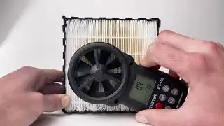Max Air Purifier - airflow demo and measure