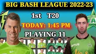 BIG BASH LEAGUE 2022-23 | Melbourne Stars Squad 2022 | Schedule | Stats