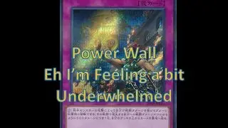 Power Wall | why couldn't it be like the anime one TT_TT