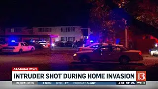 Suspect shot during northeast side home invasion