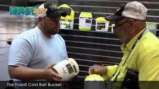ICAST 2017-The Frabill Cold Bait Bucket