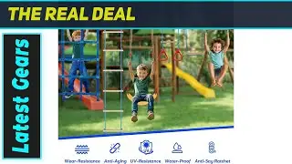 65 Ft Ninja Warrior Kids Obstacle Course: The Ultimate Backyard Adventure!