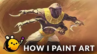 How I Paint Art - Digital Painting Timelapse